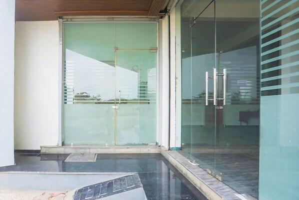 Entrée de l’hébergement