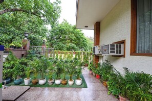 Vue sur le jardin
