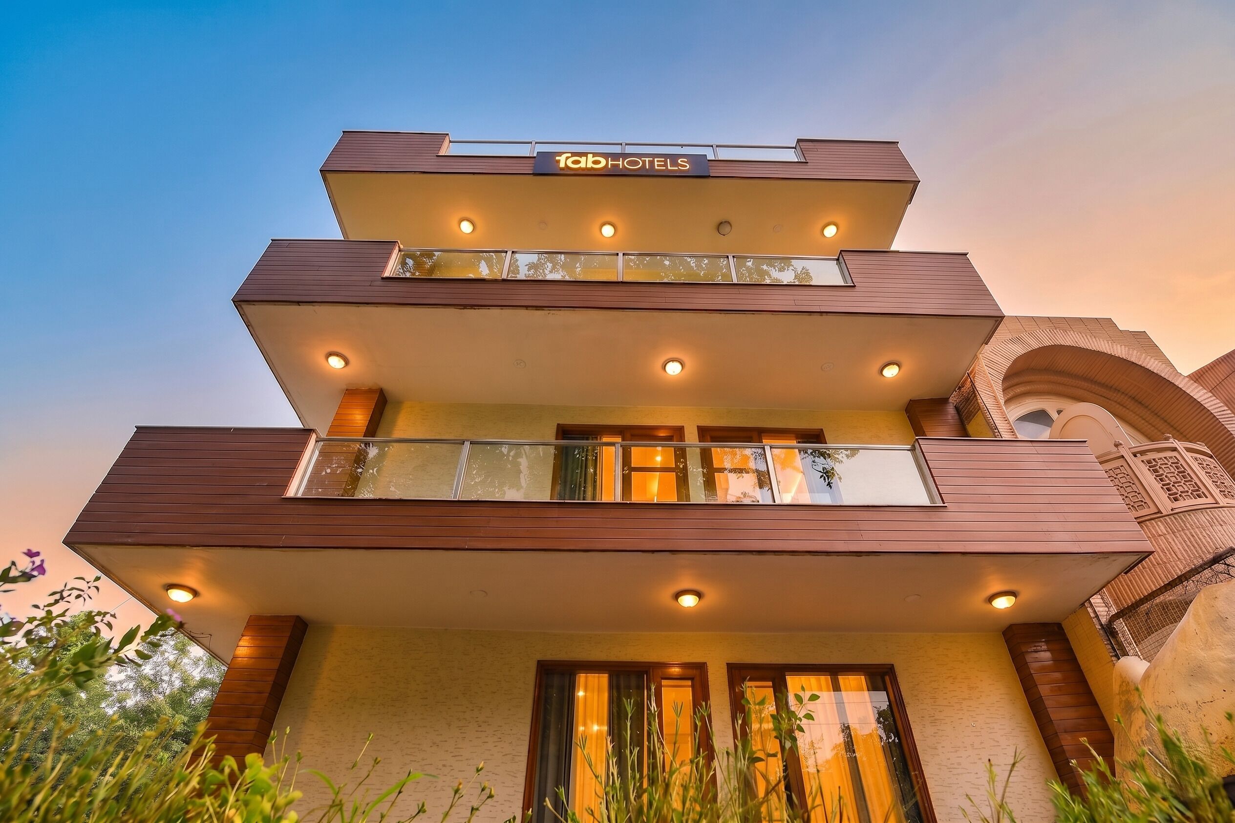Fachada del alojamiento