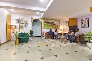 Sala de estar en el lobby