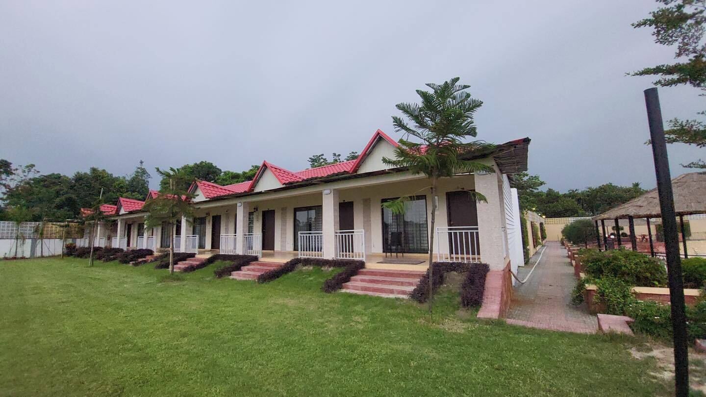 Fassade der Unterkunft