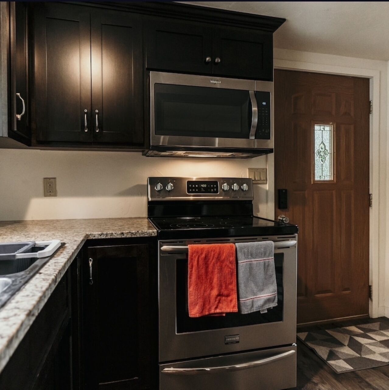 Microwave, oven, stovetop