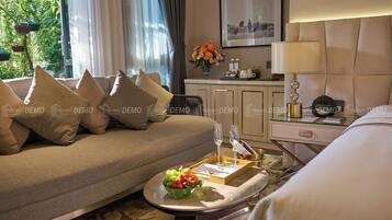 Premium Double Room | Frette Italian sheets, premium bedding, down comforters