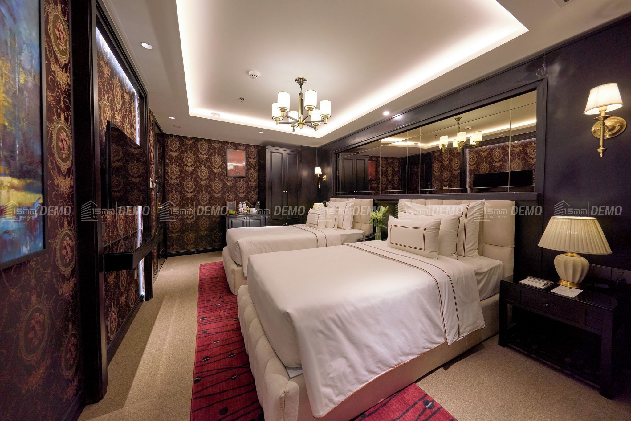 Chambre Exécutive avec lits jumeaux