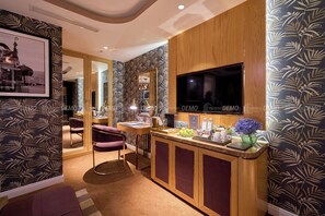 Executive-dobbeltværelse | Italienske lagner fra Frette, premium-sengetøj, dundyner