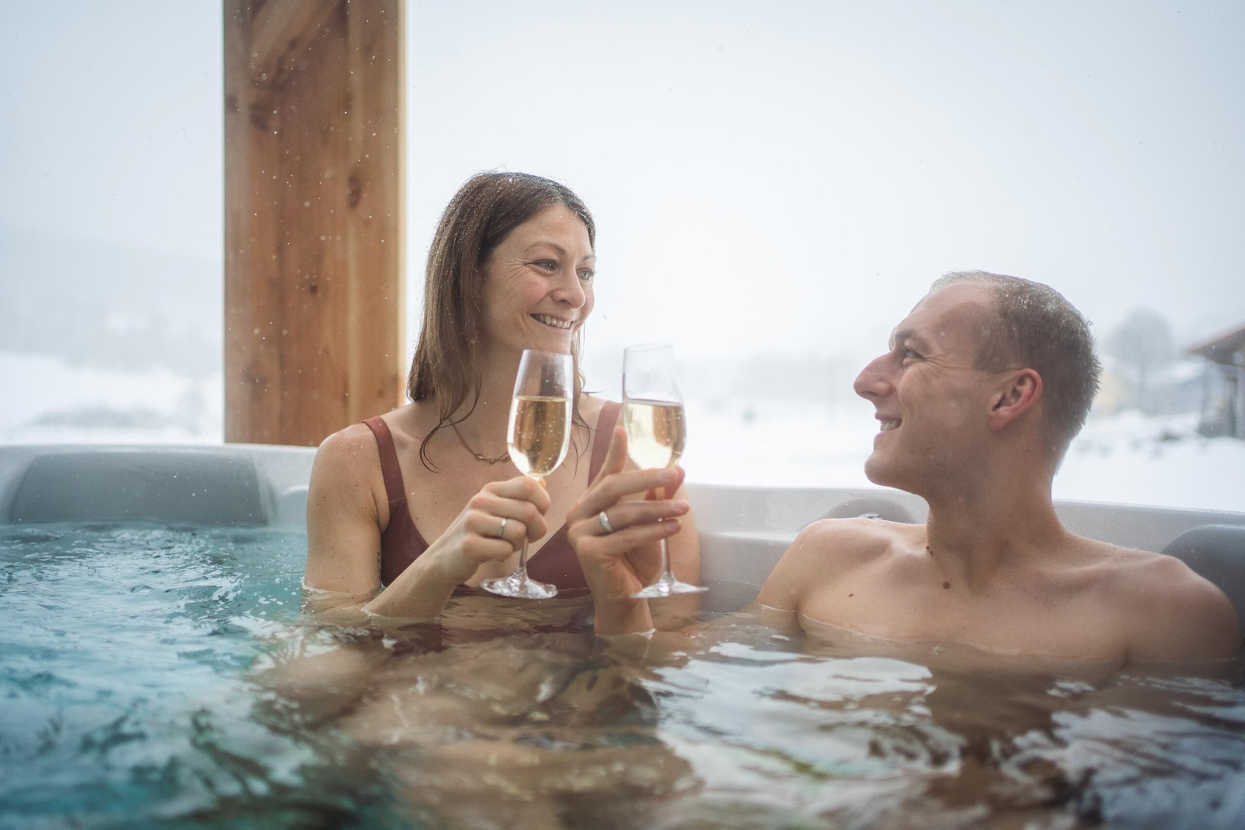 Bain à remous extérieur
