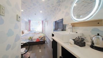 1 多间卧室、免费 WiFi、床单