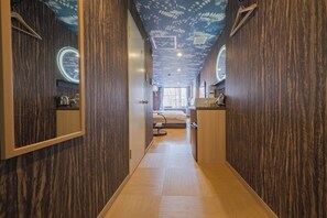 1 slaapkamer, een bureau, gratis wifi, beddengoed