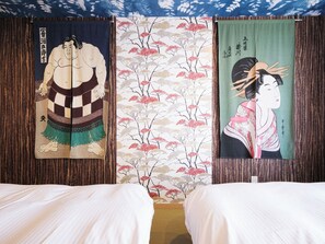 1 bedroom, free WiFi, bed sheets - 1minute walk from Chiba Station 40minutes train ride to popular theme park Twin room204 / Chiba Chiba (Chiba)