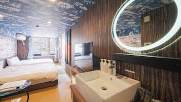 1 室のベッドルーム、WiFi (無料)、ベッドシーツ