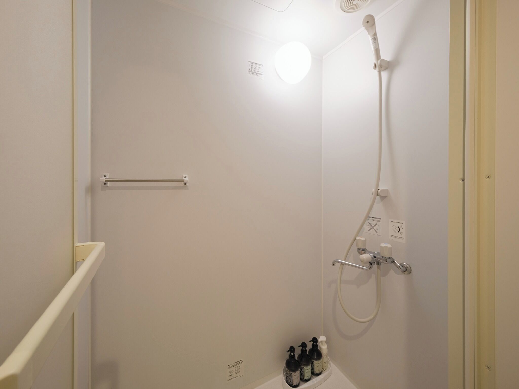 Hair dryer, towels