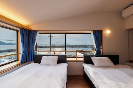 2 bedrooms, desk, free WiFi, bed sheets