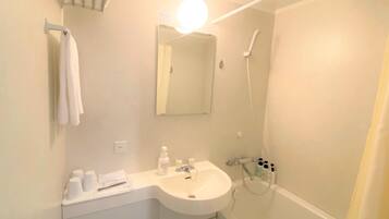 Hair dryer, towels