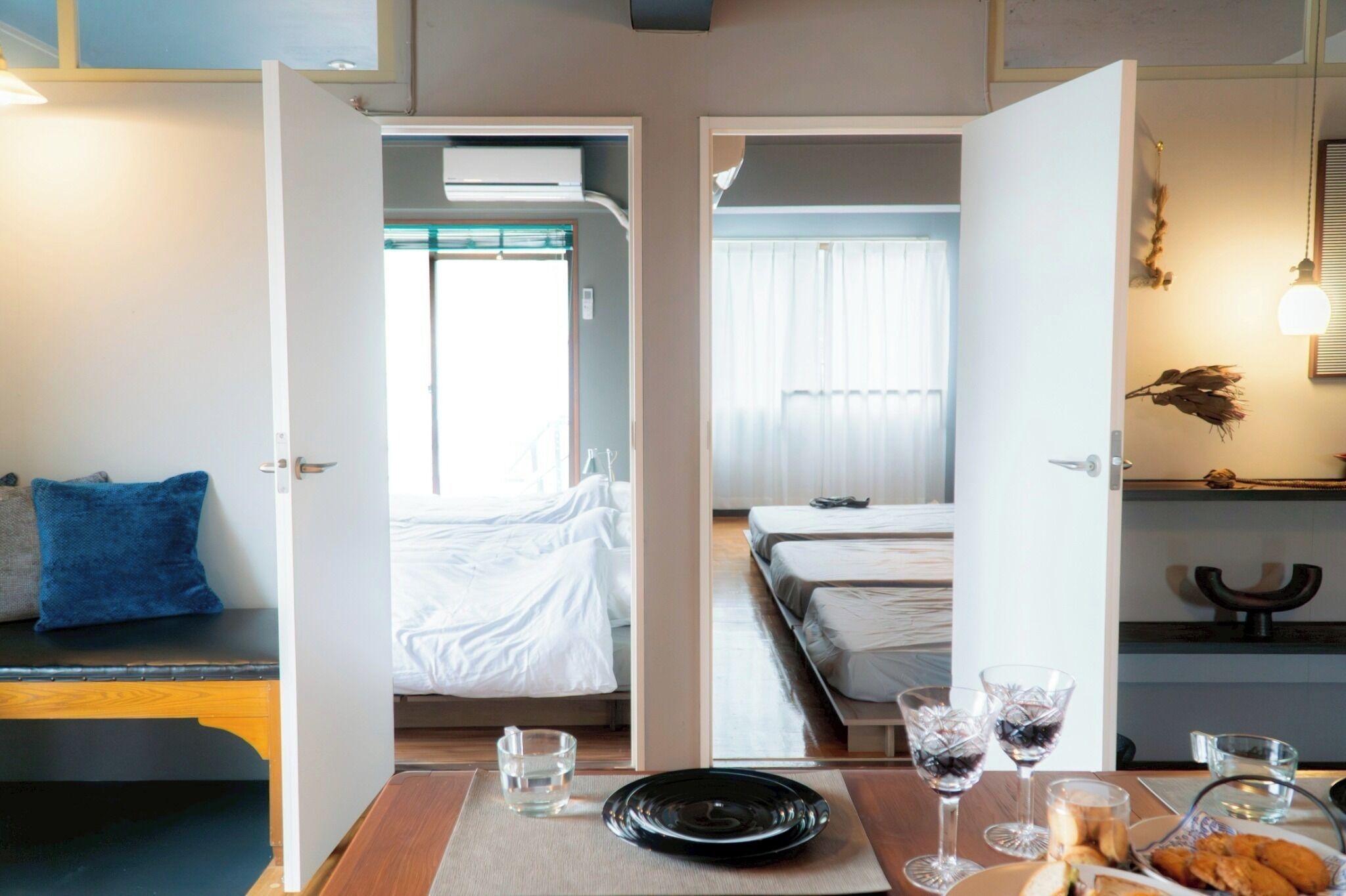 2 bedrooms, desk, iron/ironing board, free WiFi