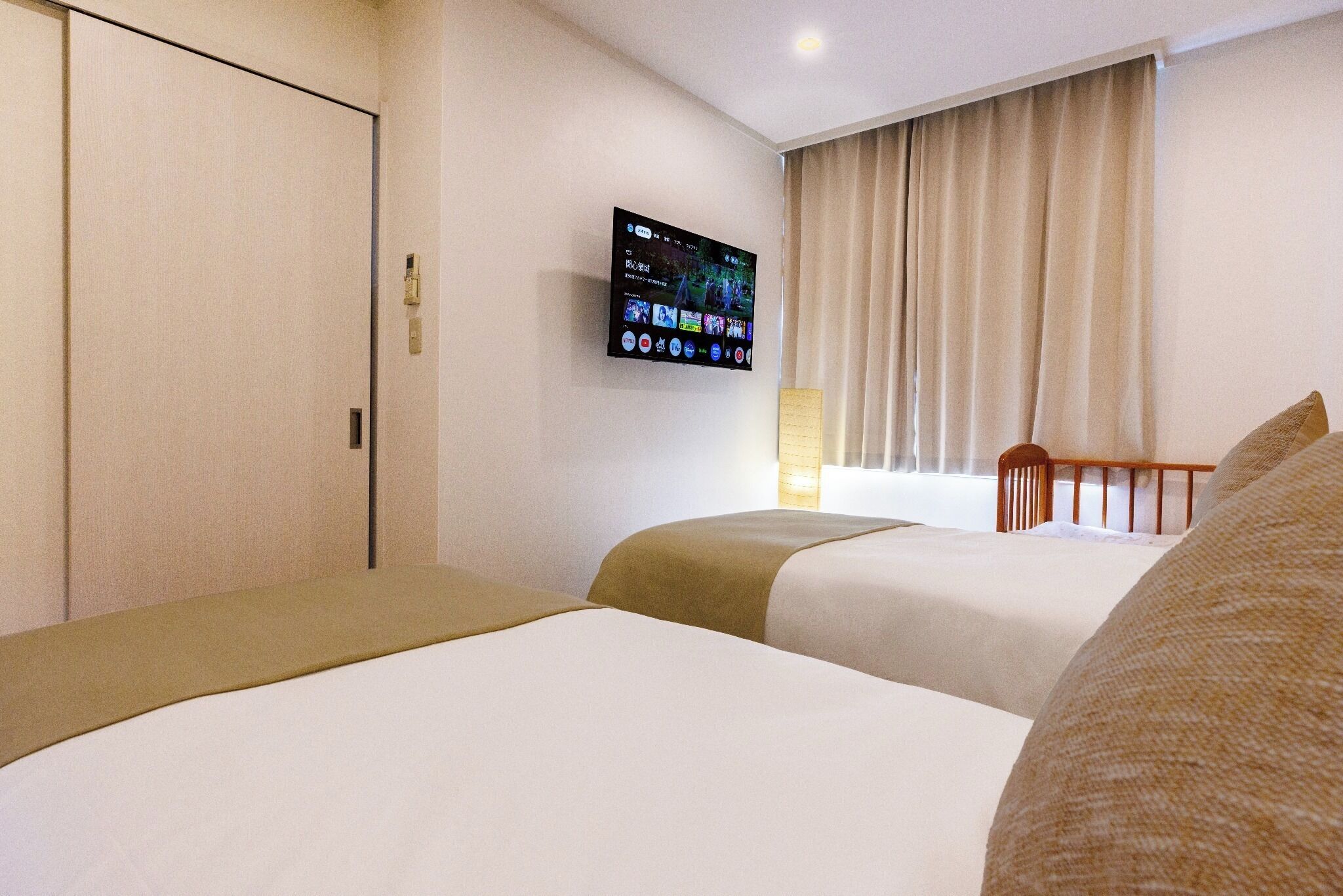 2 間睡房、免費 Wi-Fi、床單