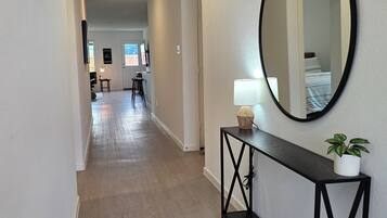 4 bedrooms, desk, iron/ironing board, WiFi