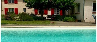 House and pool