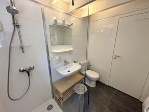 Shower, hair dryer