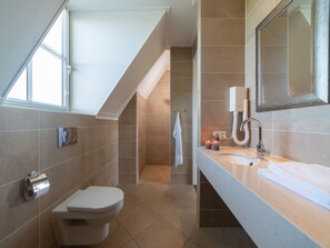 Shower, hair dryer - Luxury villa with a pool, sauna and near the sea (Colijnsplaat)