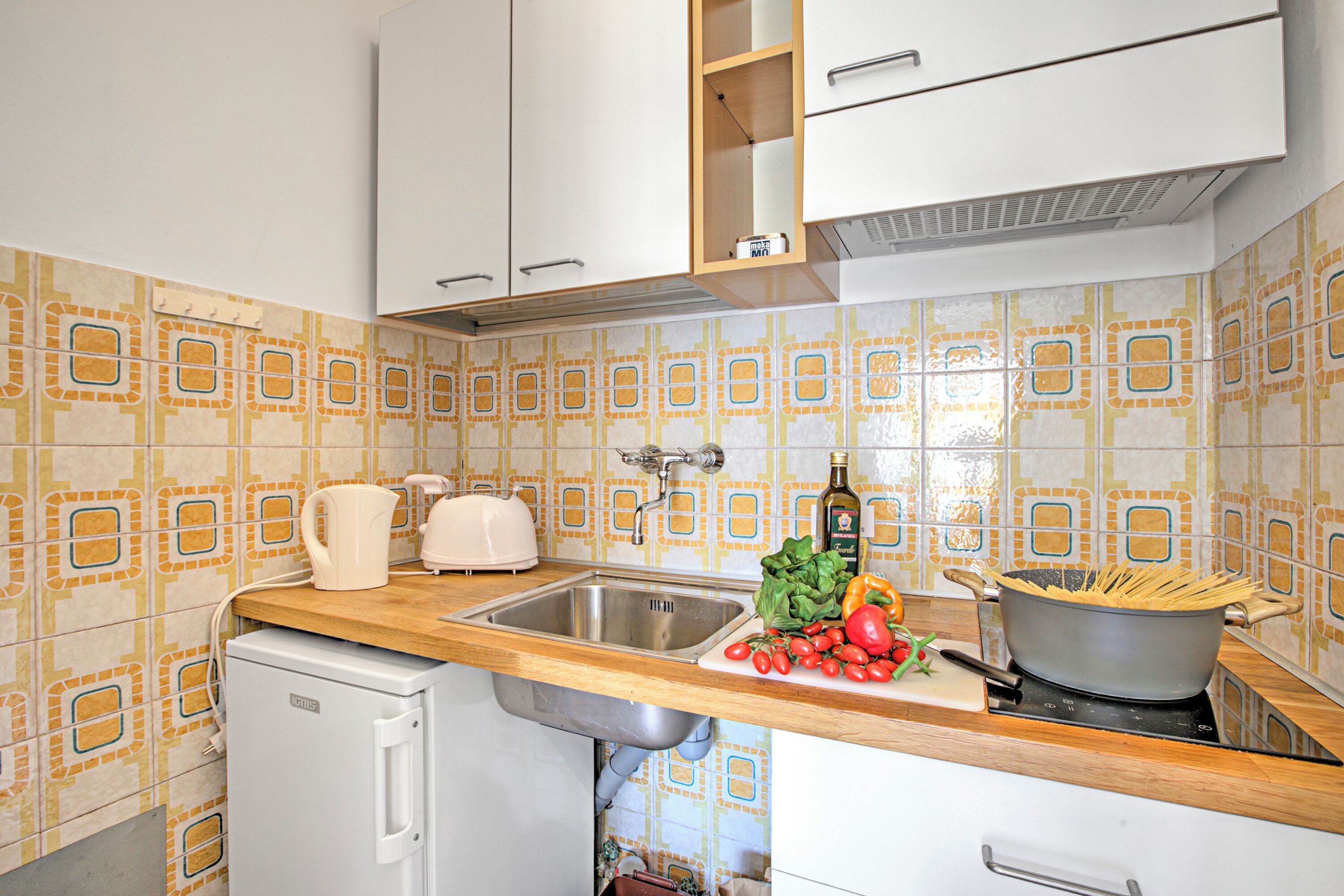 Standard-Apartment, 1 Schlafzimmer, Balkon (Casa Silvia 50m From The Lake) | Eigene Küche