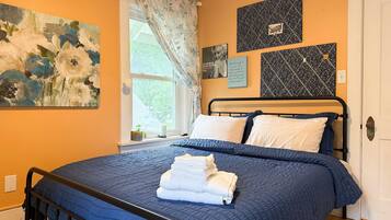 4 chambres, bureau, Wi-Fi, draps fournis