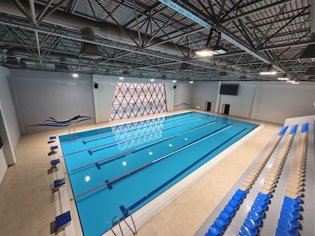 Indoor pool. Arena Hotel Goranboy