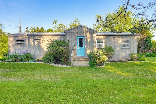 Roque Bluffs Vacation Rental | 2BR | 1BA | Steps to Enter | 750 Sq Ft