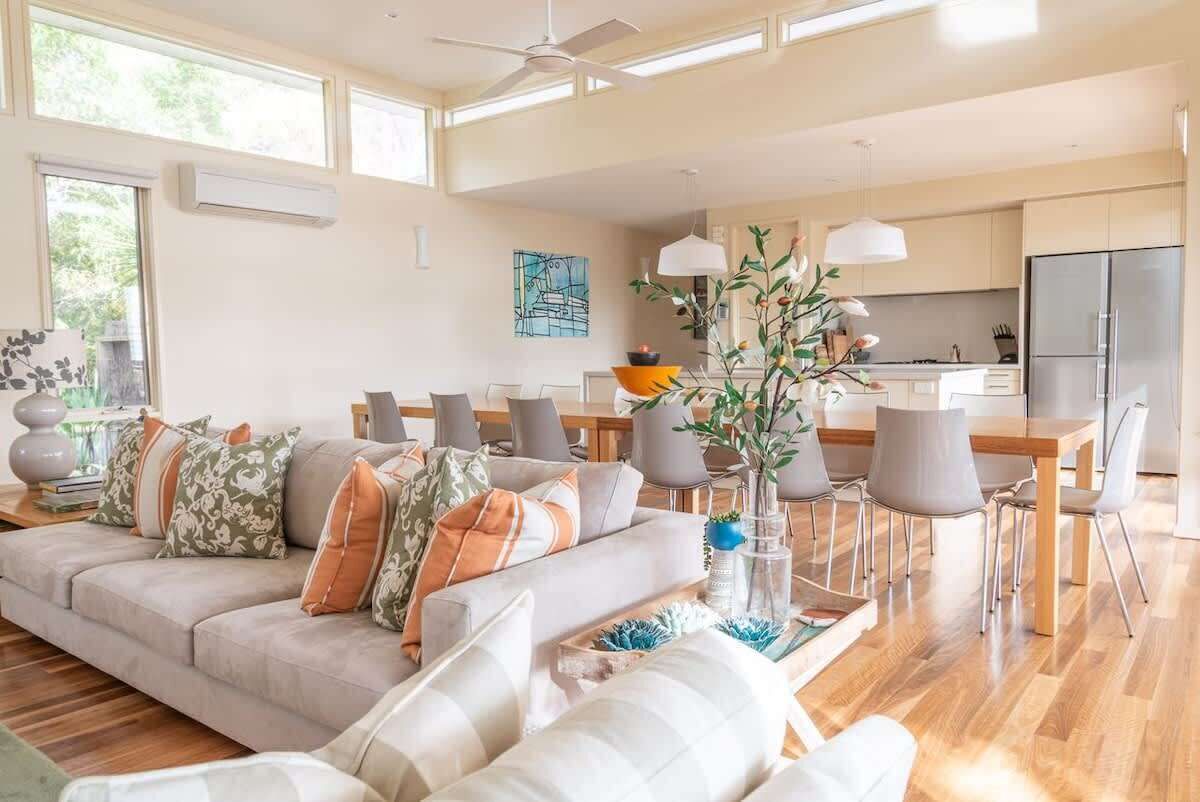 TV, fireplace, DVD player