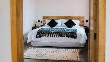 2 dormitorios, tabla de planchar con plancha, wifi y ropa de cama