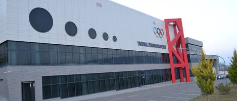 Framhlið gististaðar