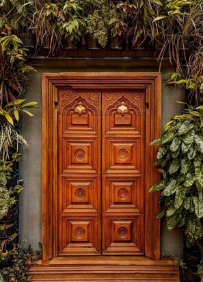 Fachada de la propiedad