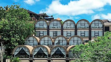 Overnatningsstedets facade