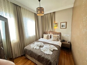 舒適雙人房, 1 間臥室, 空調, 海景 | 高級寢具、遮光窗簾/窗簾、隔音、免費嬰兒床