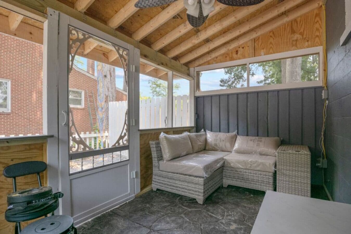 Enceinte de l’hébergement