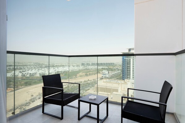 Deluxe Apartment, Balcony | Terrace/patio