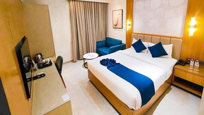 ห้องพรีเมียมทวิน | เครื่องนอนระดับพรีเมียม, ผ้านวมขนเป็ด, เตียง Select Comfort