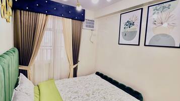 2 makuuhuonetta, Wi-Fi, vuodevaatteet