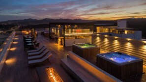 Terrace/patio - For couples, petfriendly 2 BR ocean view #18 4pax (Cabo San Lucas)