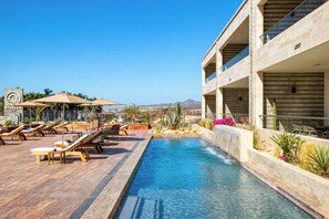Pool - For couples, petfriendly 2 BR ocean view #18 4pax (Cabo San Lucas)