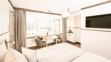 Geluiddichte muren, gratis wifi