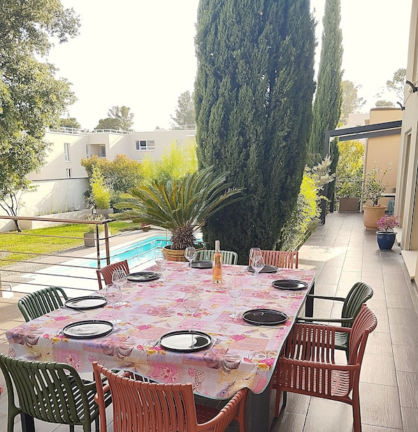 Restaurante al aire libre