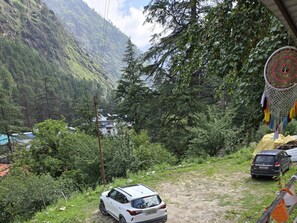 Premium Room, Balcony, Hill View | View from room - Royal Star Kasol (Kasol)