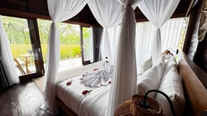 Suite, 1 King Bed | View from room - Eco Oasis Wooden Villa (Tegallalang)