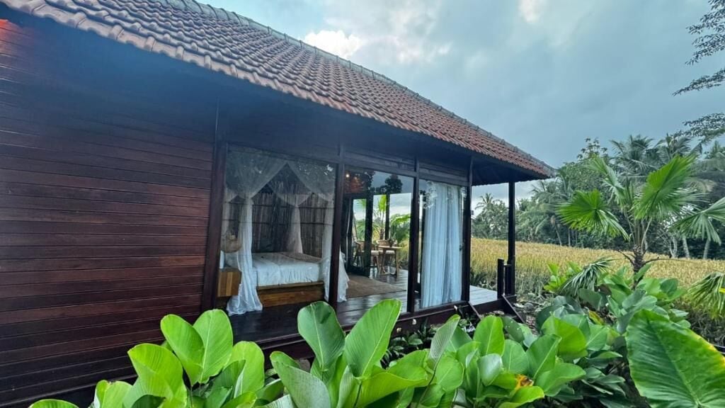 Fassade der Unterkunft