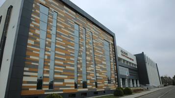Fassade der Unterkunft