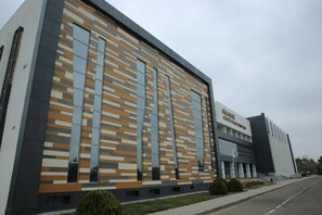 Voorkant van accommodatie