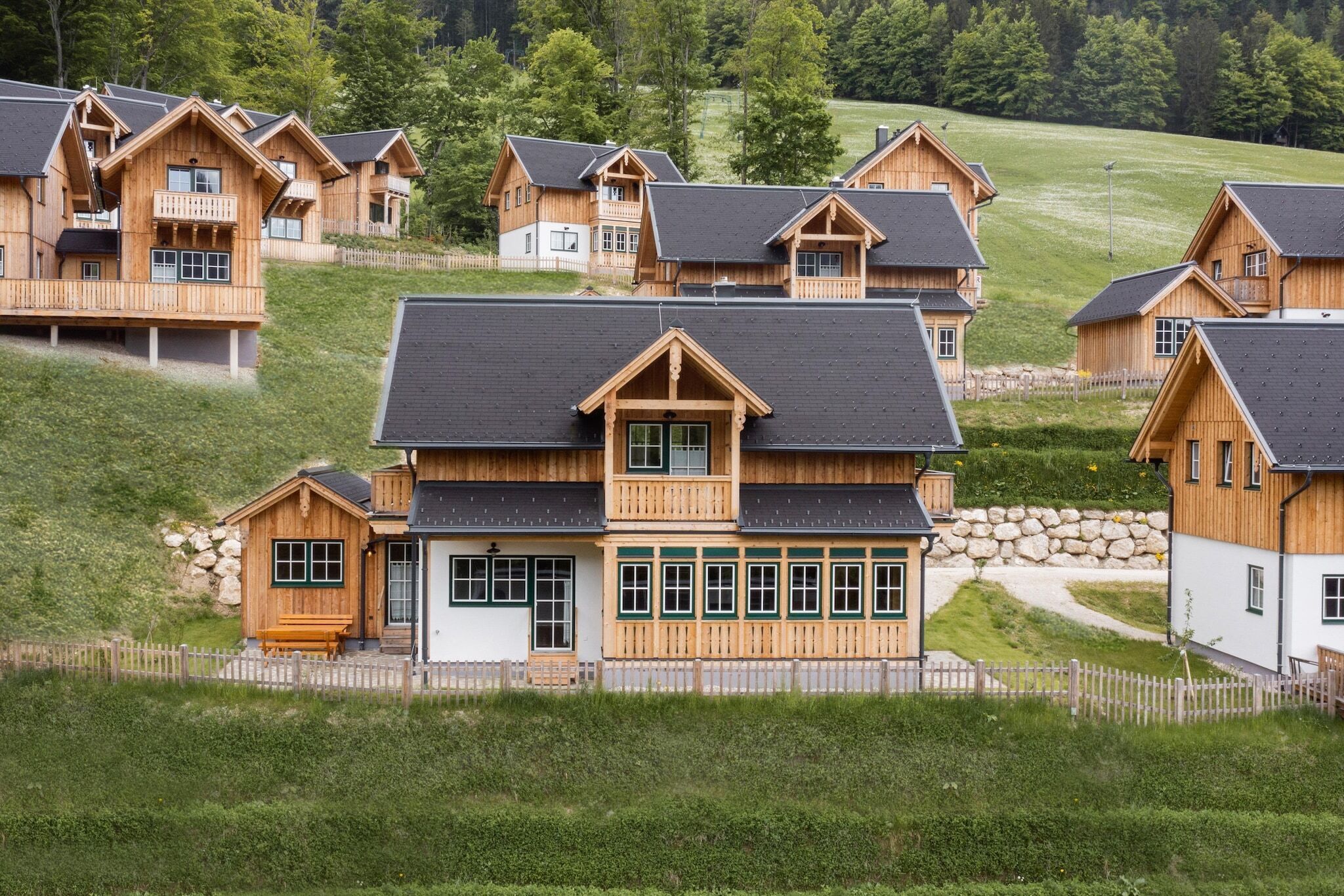 Außenseite Ferienhaus [Sommer]
