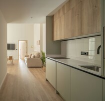 Apartment, 1 Bedroom | Private kitchen | Fridge, microwave, stovetop, espresso maker