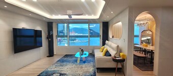 [Seaside Cloud] Up to 8, Songdo Beach, New Building, Ocean View, Sunrise View