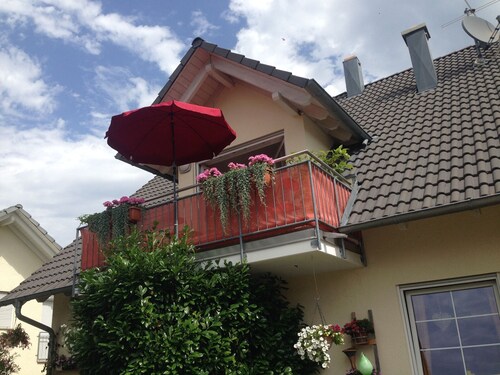 Ferienwohnung 'Haus Albsicht' mit Balkon und WLAN
